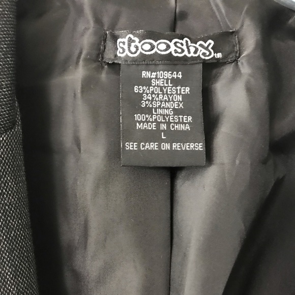 BOSS LADY! 2 Pieces for 1 price Stooshy Dark Gray Blazer With Pencil Skirt - Picture 9 of 16